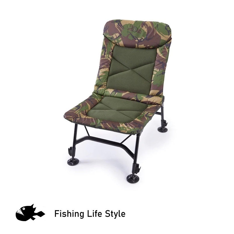 sedia sdraio da pesca pieghevole, carpfishing, campeggio marca Wychwoo –  Fishing Life Style